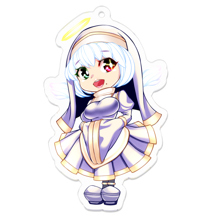 アクリルキーホルダー - 70 x 70 (mm)