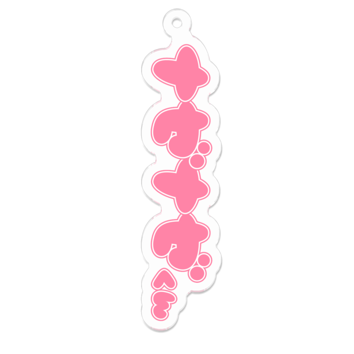 アクリルキーホルダー - 70 x 70 (mm)