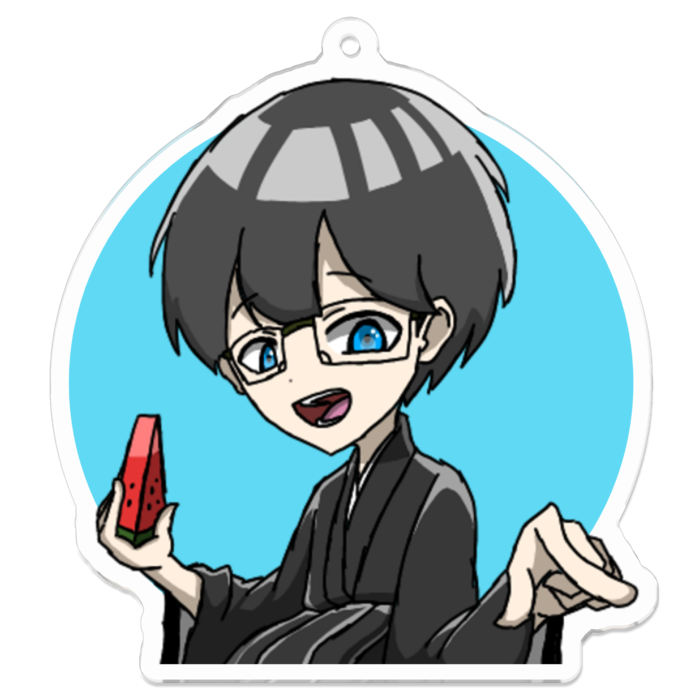 アクリルキーホルダー - 70 x 70 (mm)