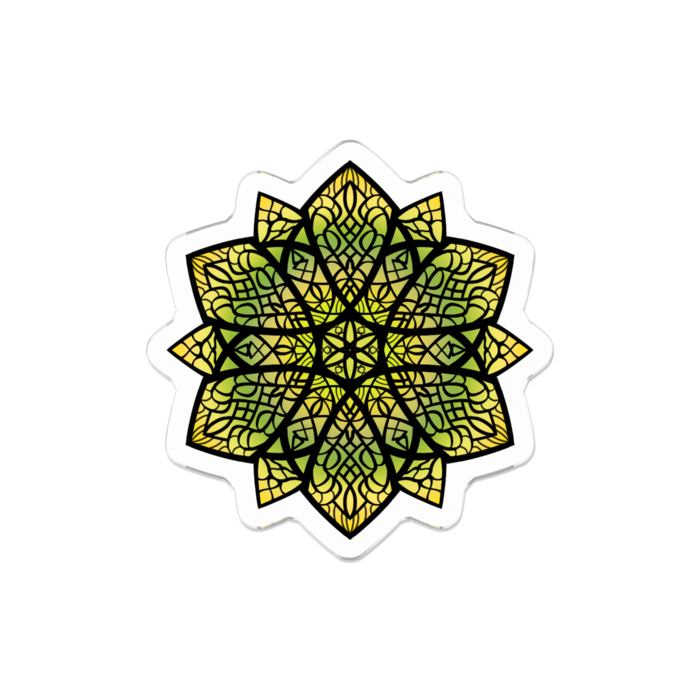 アクリルバッジ - 50 x 50 (mm)