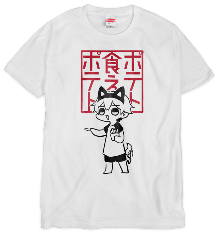 Tシャツ（シルクスクリーン印刷） - XL - 2色