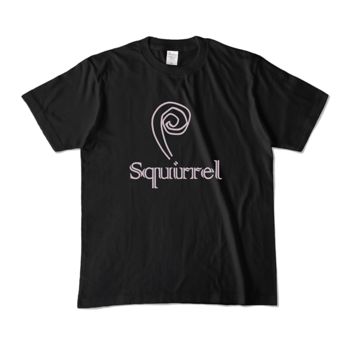 Squirrel Tシャツ - M - ブラック (濃色)