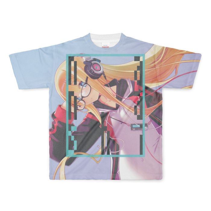 フルグラフィックTシャツ - L - 正面印刷のみ