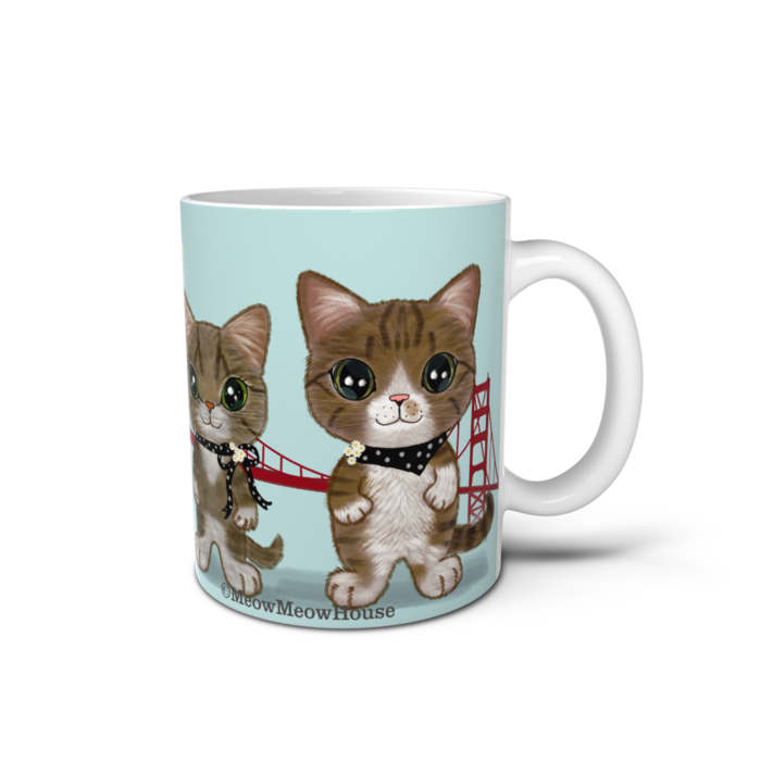 マグカップ - 直径 8 cm / 高さ 9.5 cm