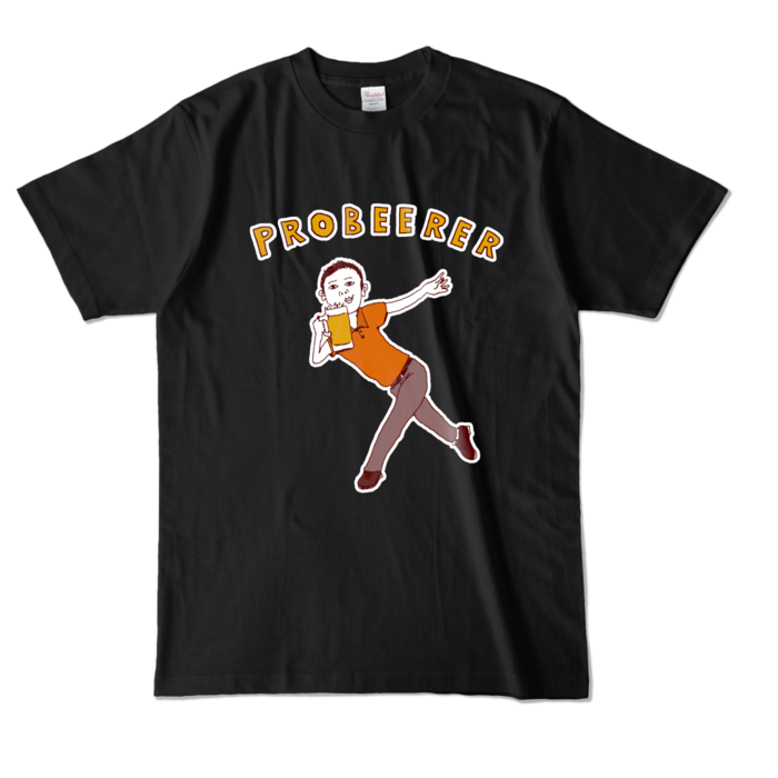 カラーTシャツ - L - ブラック (濃色)