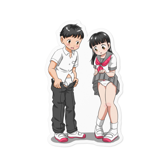 ステッカー - 100 x 100 (mm)