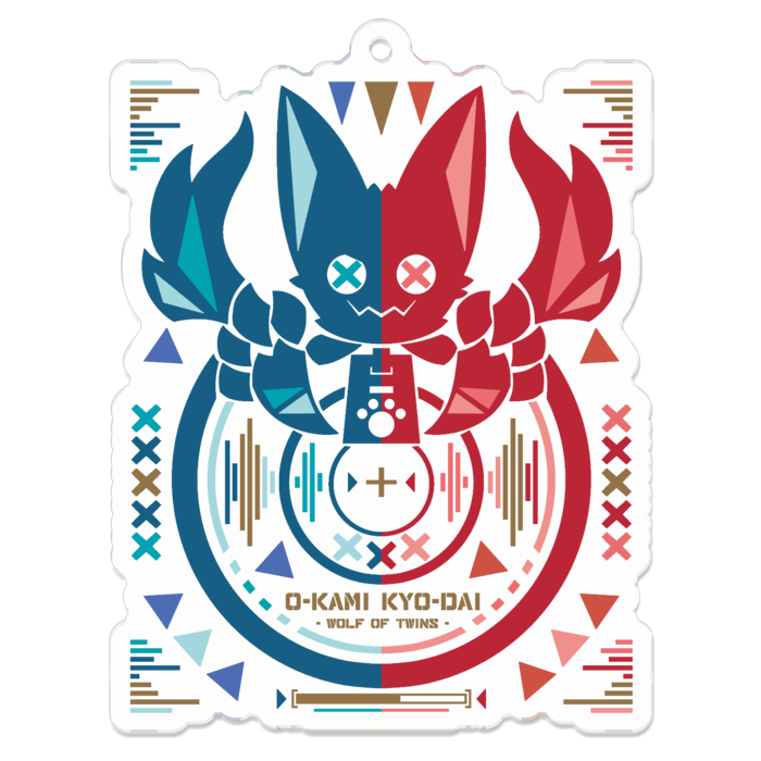 アクリルキーホルダー - 70 x 70 (mm)