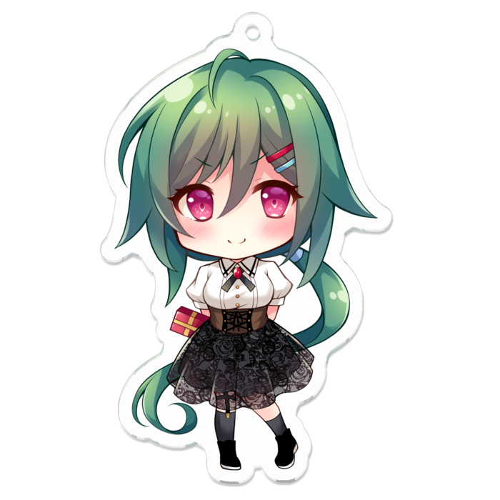 アクリルキーホルダー（コーティング） - 70 x 70 (mm)