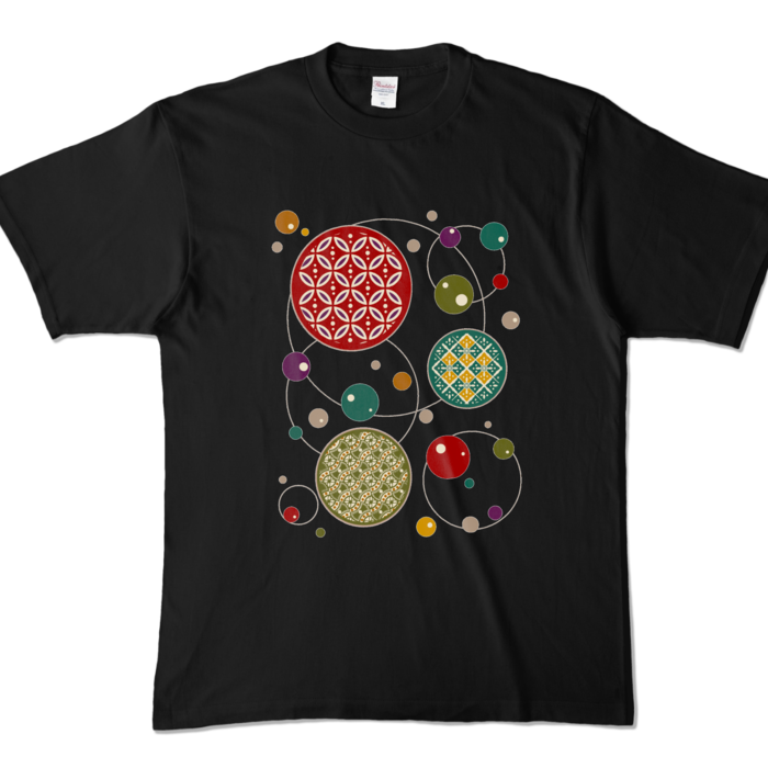 カラーTシャツ - XL - ブラック (濃色)