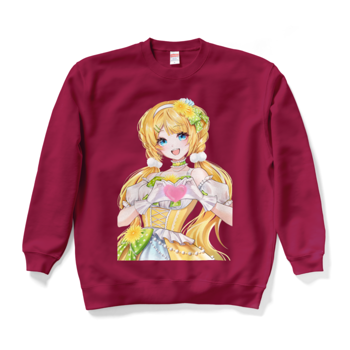 スウェット - XL - バーガンディ