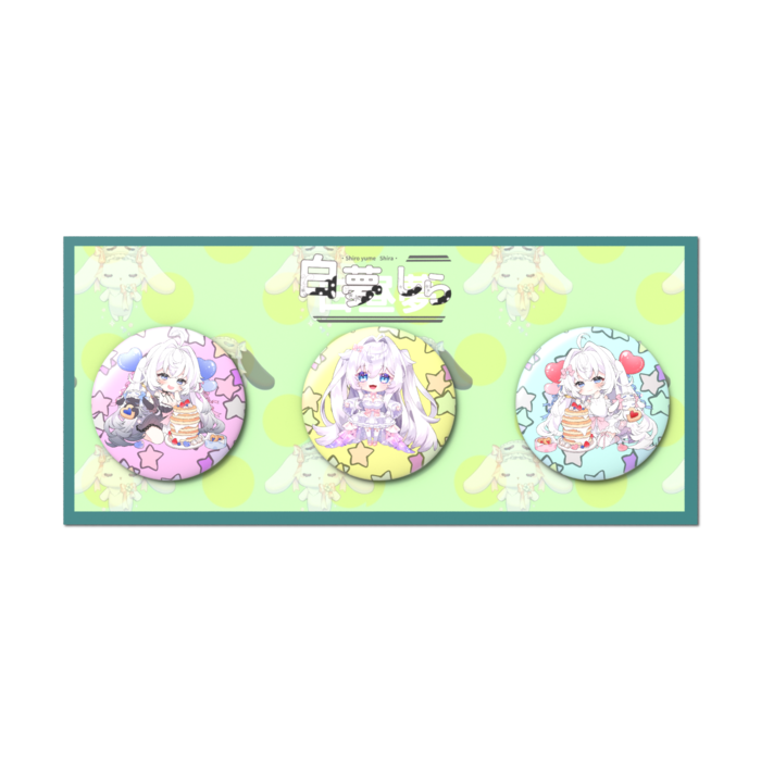 缶バッジセット - 3個セット