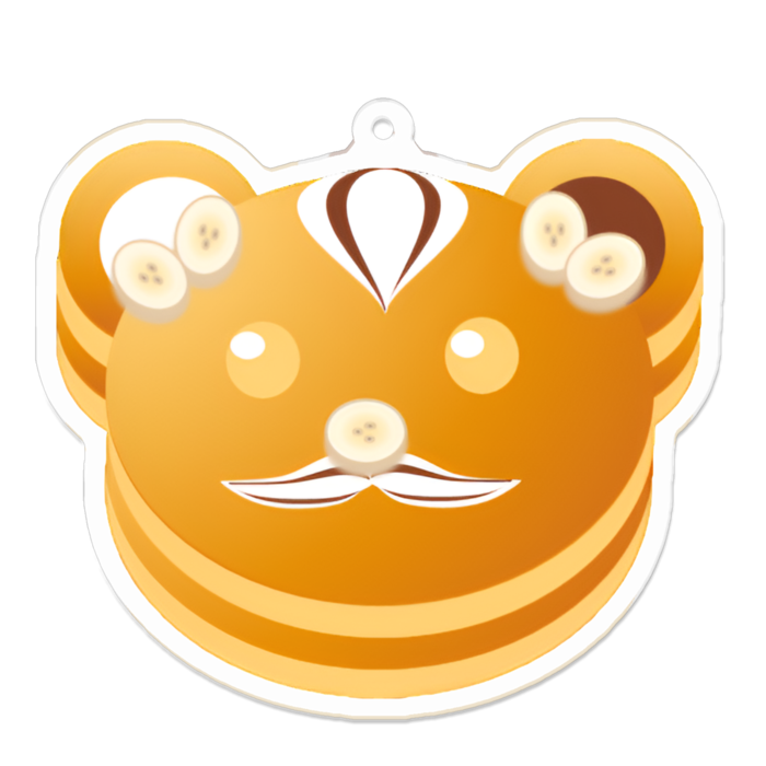 アクリルキーホルダー - 70 x 70 (mm)