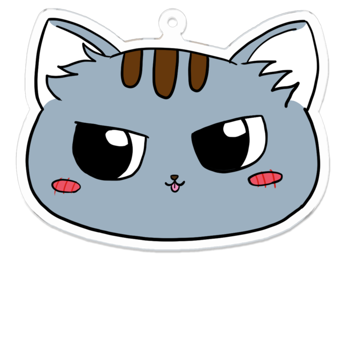 アクリルキーホルダー - 70 x 70 (mm)(1)
