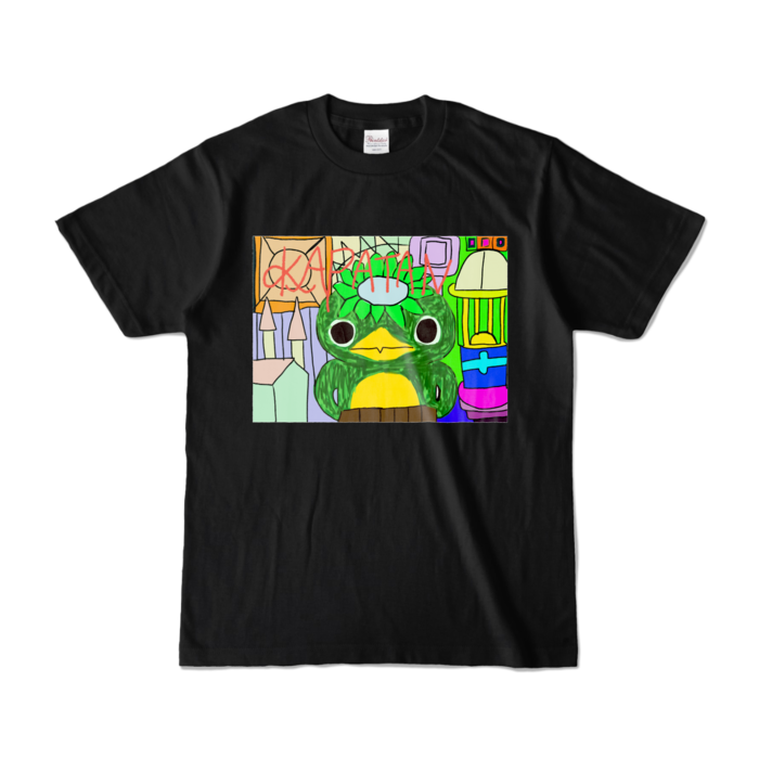 カラーTシャツ - S - ブラック (濃色)