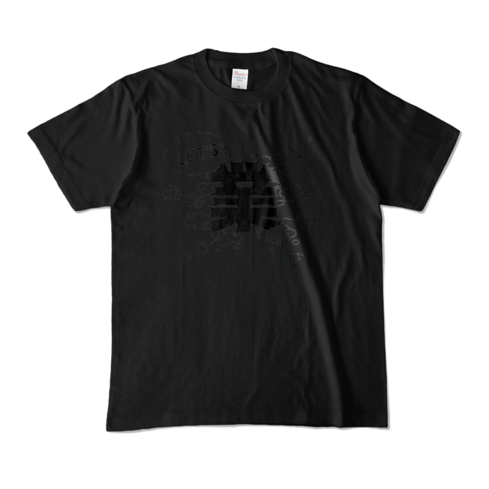 カラーTシャツ - M - ブラック (濃色)