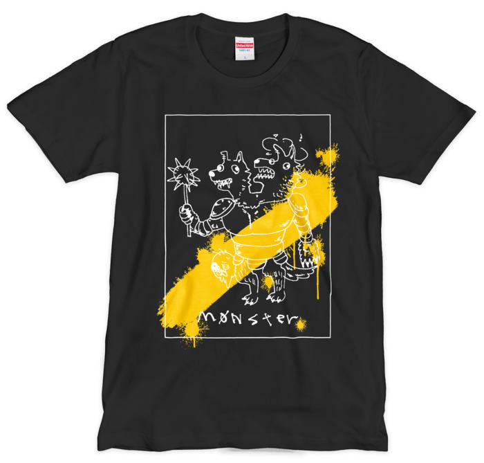 Tシャツ（シルクスクリーン印刷） - L - 2色