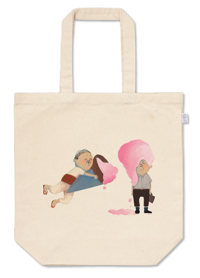 トートバッグ - M - プリント面積中