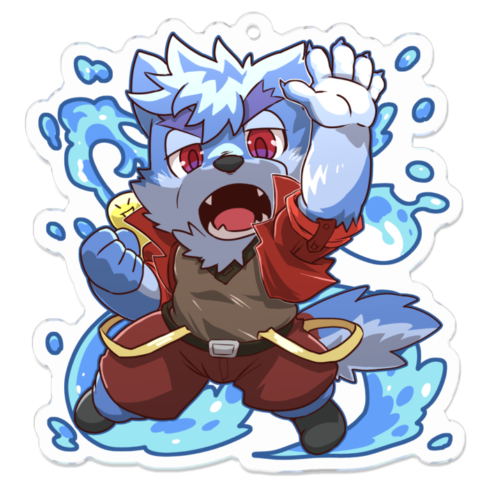 アクリルキーホルダー - 70 x 70 (mm)