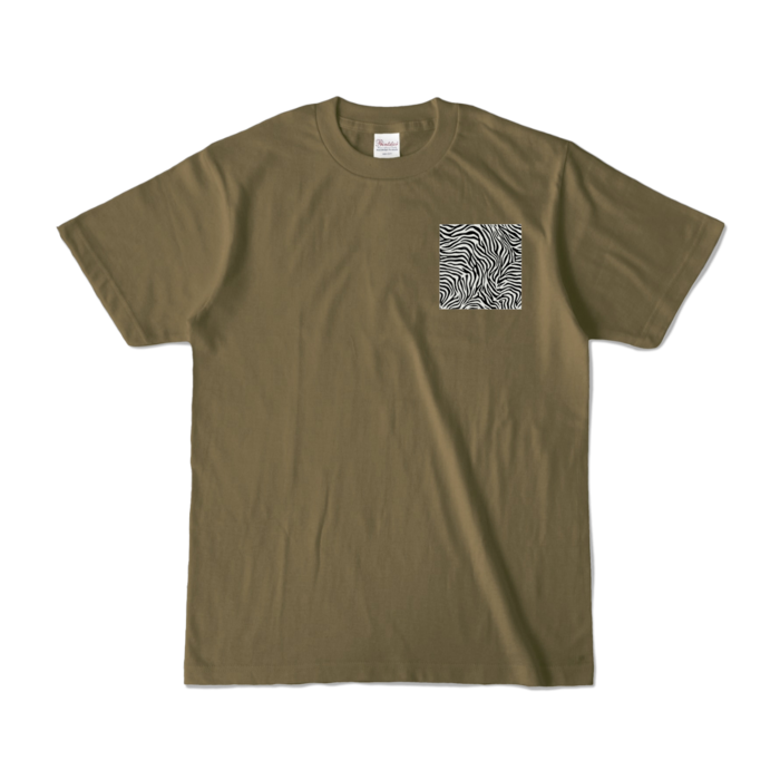カラーTシャツ - S - オリーブ (濃色)