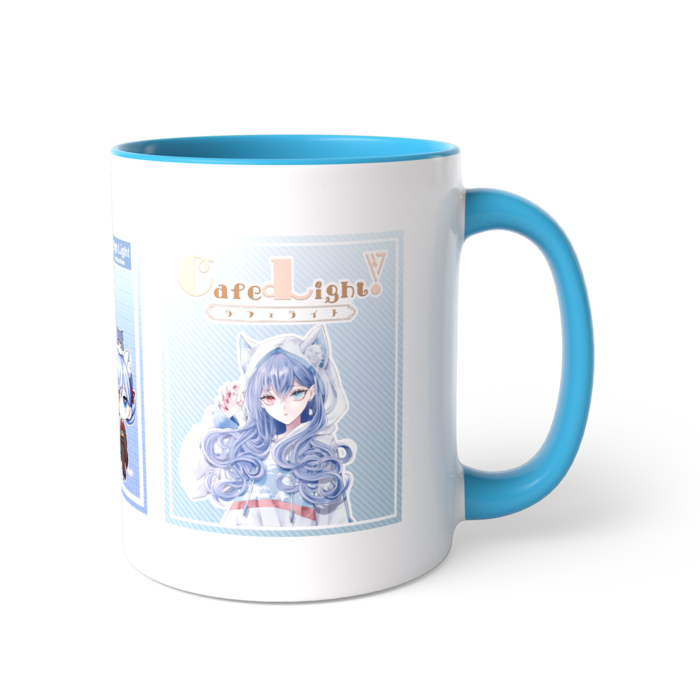 ツートンカラーマグカップ - 直径 8.2cm / 高さ 9.5cm