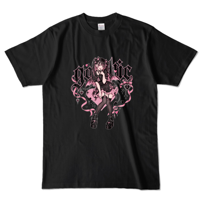 カラーTシャツ - L - ブラック （濃色）