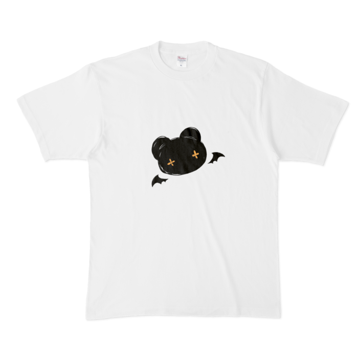 くまぞく（両面）Tシャツ - XL - 白