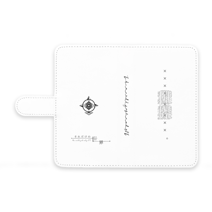 手帳型Androidケース - M - ストラップ穴 なし