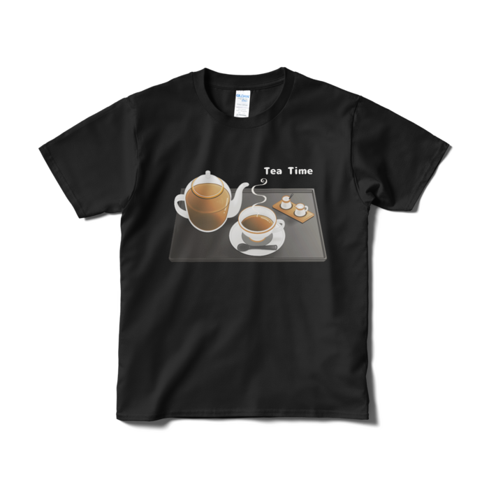 Tシャツ短納期　黒色　S