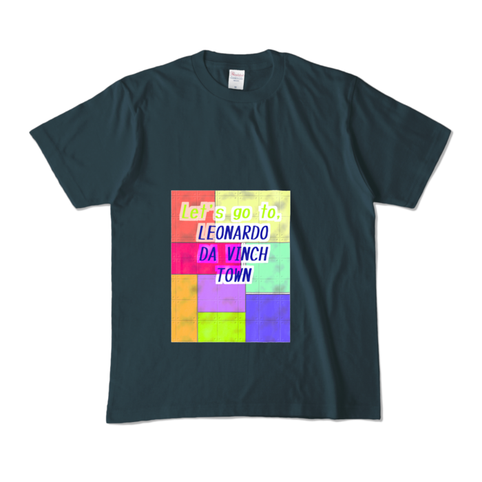 カラーTシャツ - M - デニム (濃色)