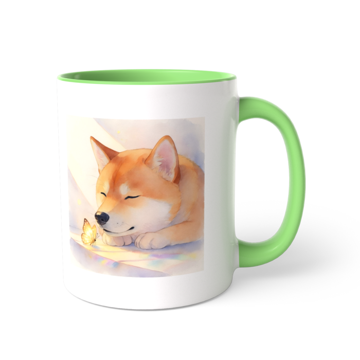 ツートンカラーマグカップ - 直径 8.2cm / 高さ 9.5cm
