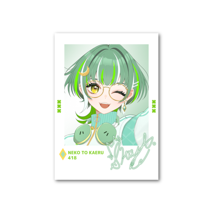 フォト風カード - 縦 - 両面