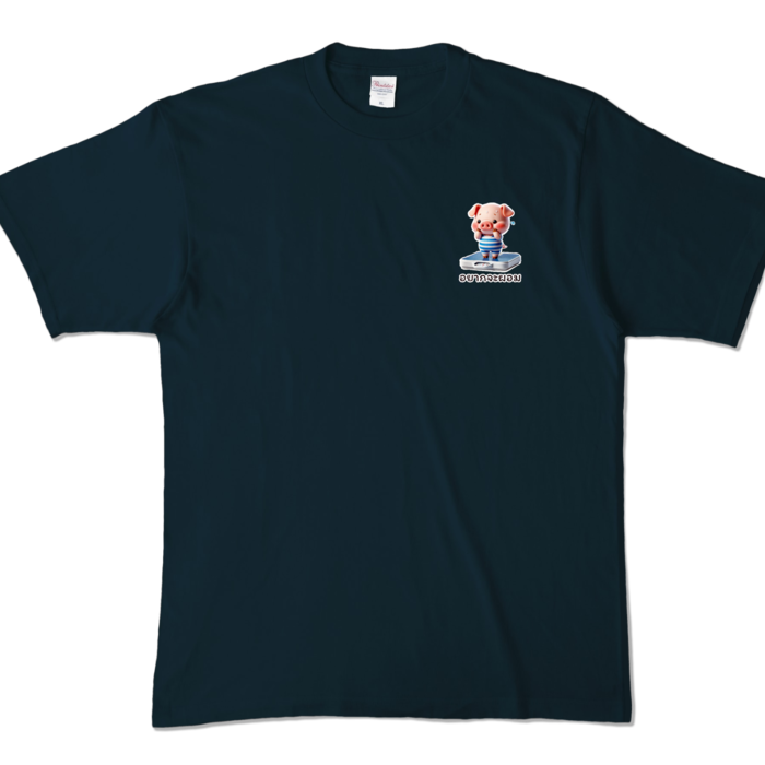 カラーTシャツ - XL - ネイビー (濃色)