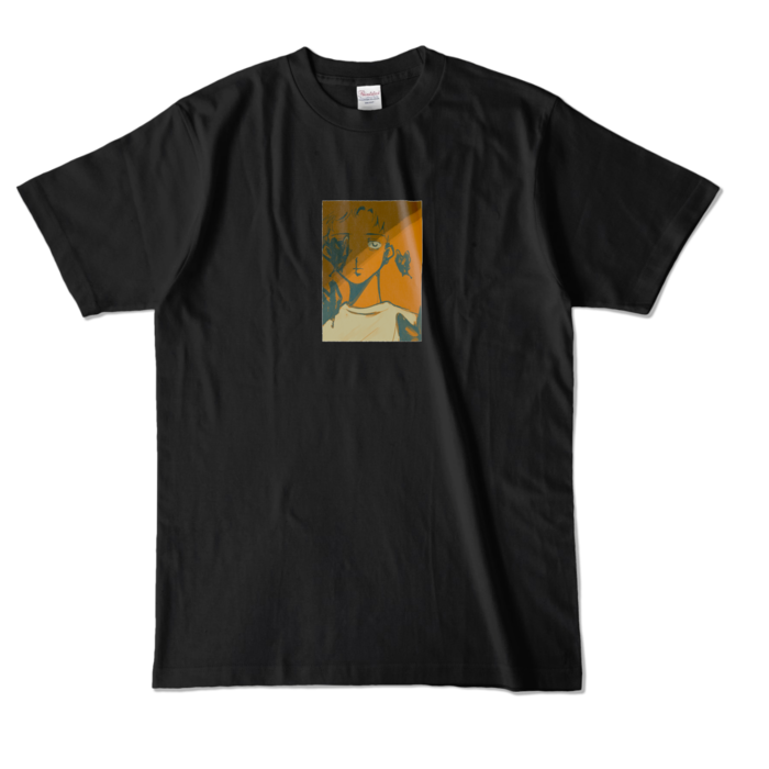 カラーTシャツ - L - ブラック (濃色)