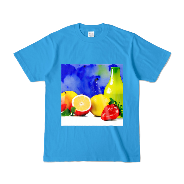 カラーTシャツ - S - ターコイズ (濃色)