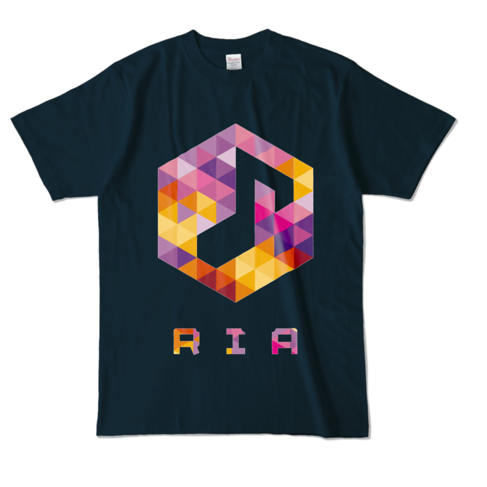 カラーTシャツ - L - ネイビー (濃色)