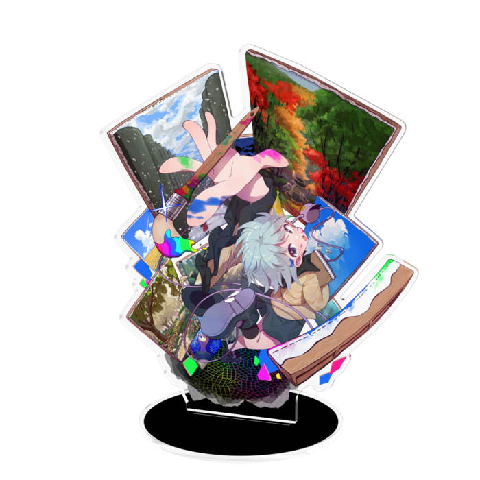 アクリルフィギュア - 160x160mm