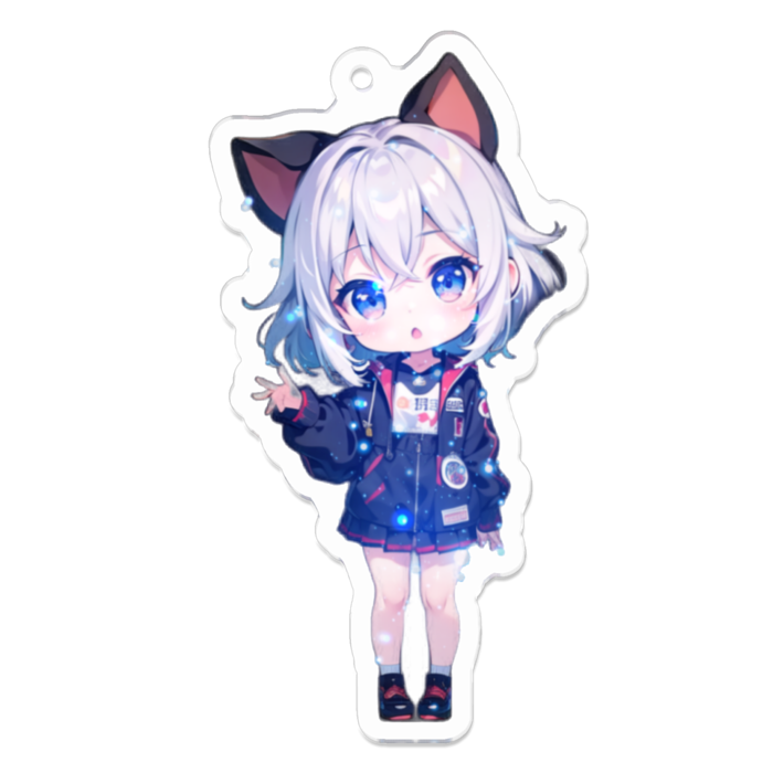 アクリルキーホルダー - 70 x 70 (mm)