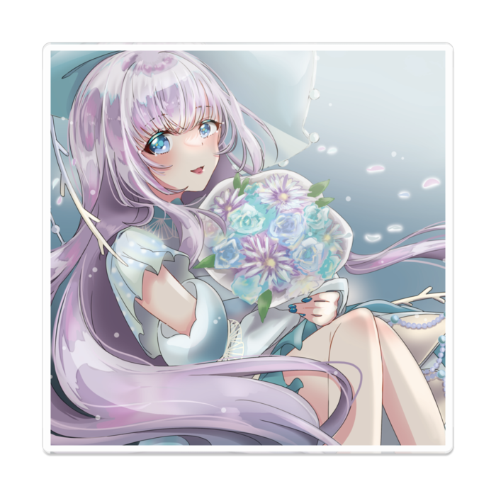 アクリルバッジ - 100 x 100 (mm)