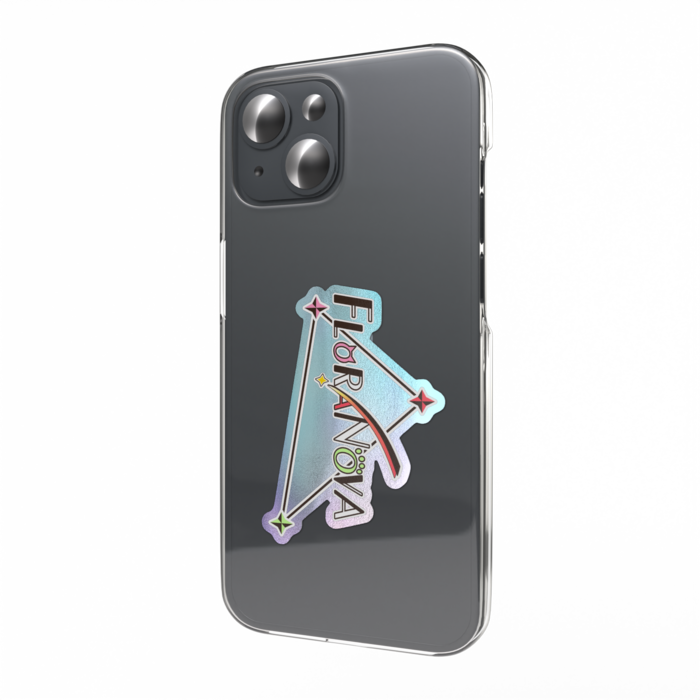 オーロラスマホステッカー - 縦