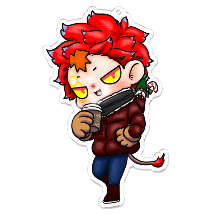 アクリルキーホルダー - 100 x 100 (mm)