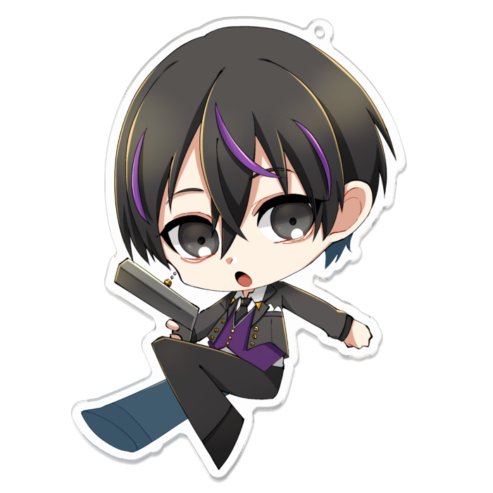 アクリルキーホルダー - 100 x 100 (mm)