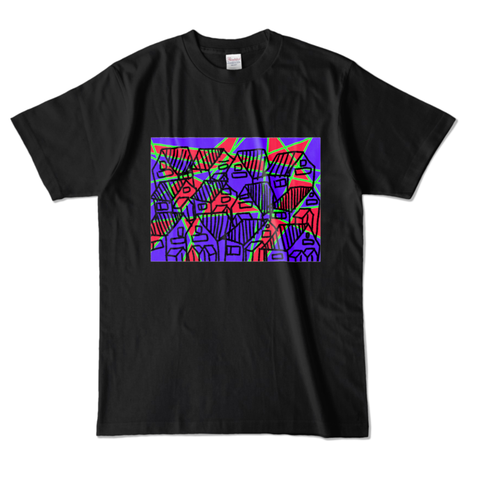 カラーTシャツ - L - ブラック (濃色)