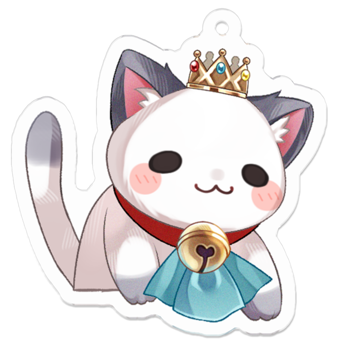 アクリルキーホルダー 八