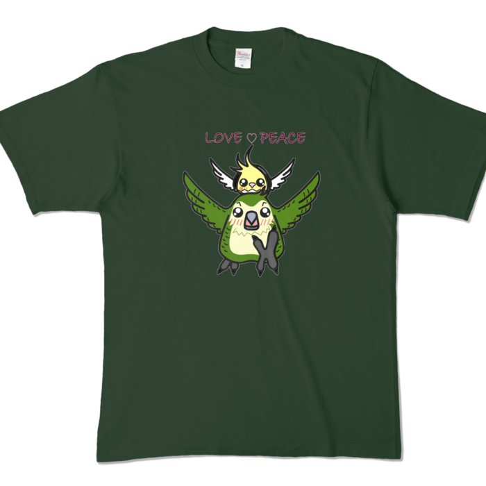 カラーTシャツ - XL - フォレスト (濃色)