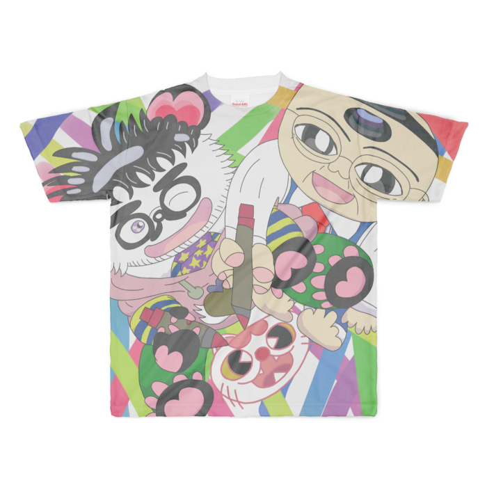 フルグラフィックTシャツ - XL - 両面印刷