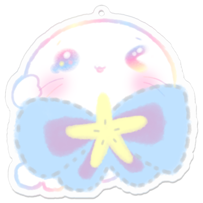 アクリルキーホルダー - 70 x 70 (mm)