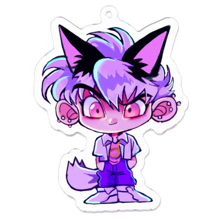 アクリルキーホルダー - 70 x 70 (mm)