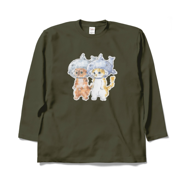 ロングスリーブTシャツ - XL - アーミーグリーン