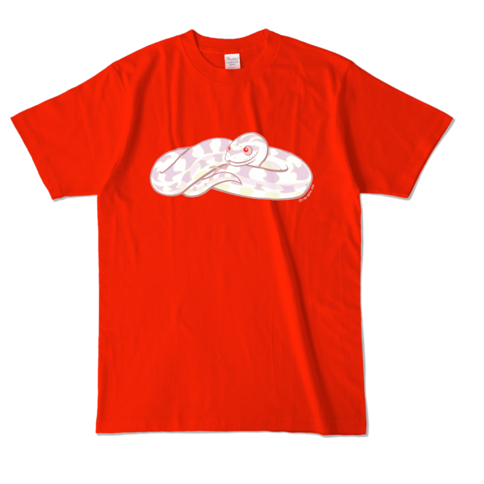 カラーTシャツ - L - レッド (濃色)