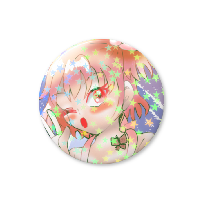 ホログラム缶バッジ - 25mm